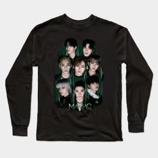 Stray Kids Maniac Illustration fanart Long Sleeve T-Shirt